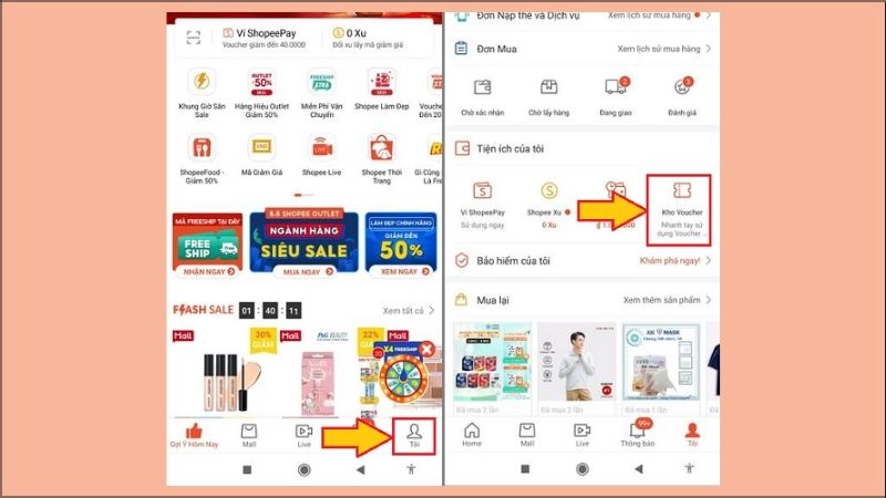 Cách kiểm tra mã giảm giá Shopee bạn đang có