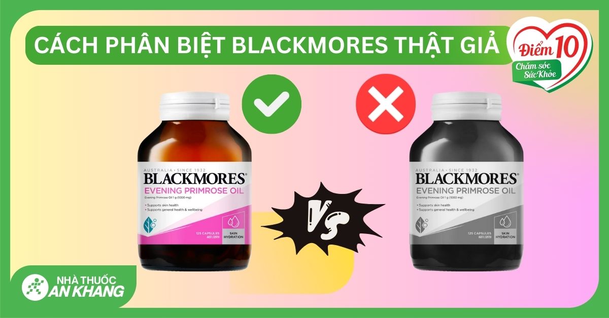 Cách phân biệt blackmores