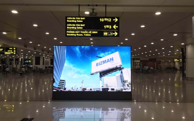 Vị trí của màn hình LED và khu vực triển khai