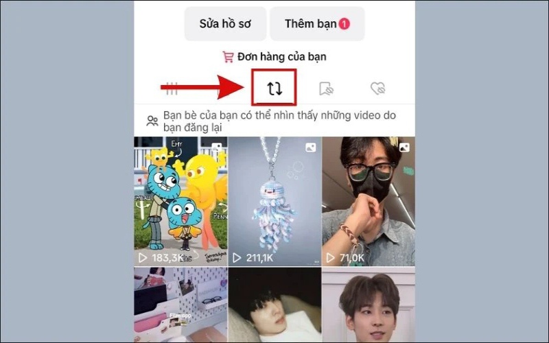 Tìm hiểu về đăng lại video trên TikTok 