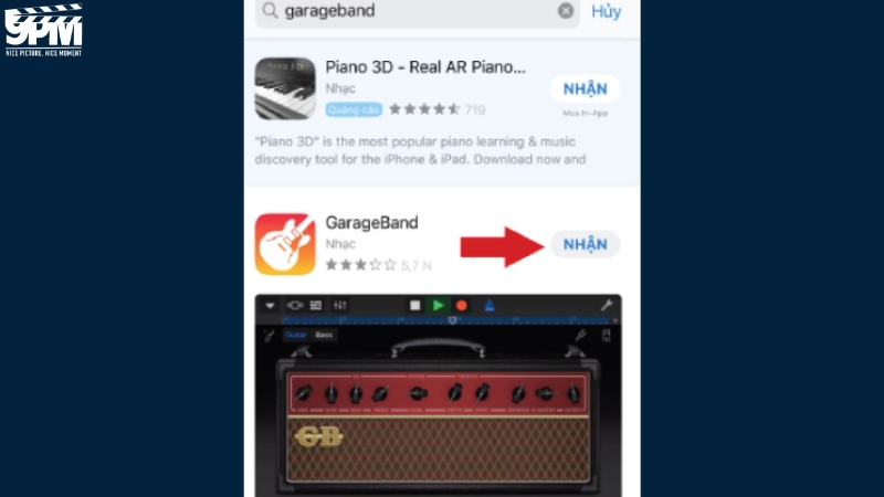 Tải ứng dụng GarageBand về iPhone