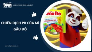 chiến dịch pr của mì gấu đỏ