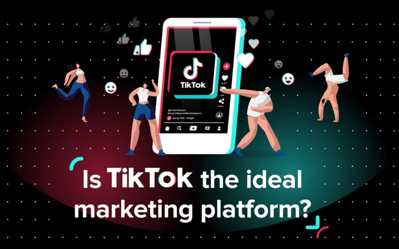 Tiktok là một công cụ để quảng cáo sản phẩm và tiếp thị dịch vụ một cách sáng tạo và thu hút