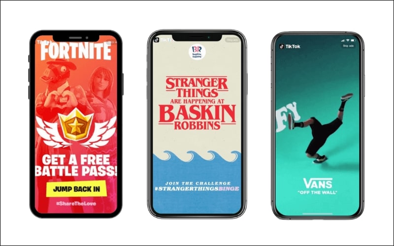 Brand Takeover là một hình thức quảng cáo độc đáo trên TikTok