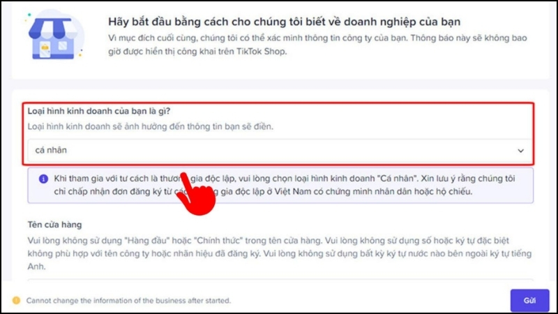 Chọn loại hình kinh doanh phù hợp