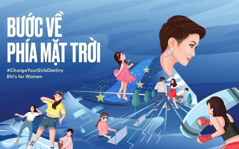 Chiến dịch “Bước về phía Mặt Trời” của Biti’s kết hợp với Hoa hậu Hoàn vũ Việt Nam 2017 H’Hen Niê