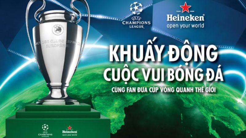 Heineken có mặt rộng rãi trên hơn 170 quốc gia