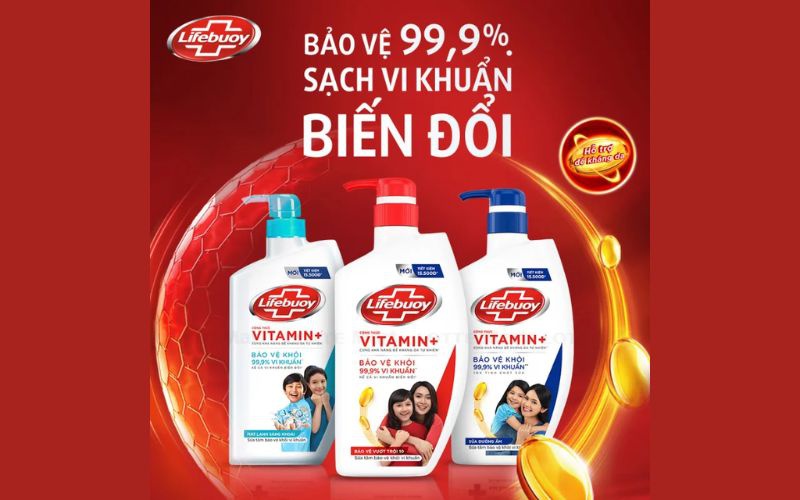 Sự công nhận và tin tưởng từ người tiêu dùng dành cho Lifebuoy