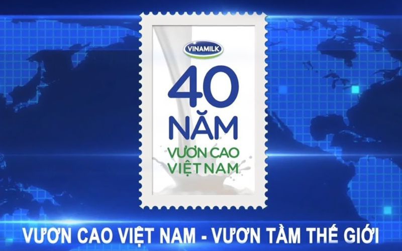 Thương hiệu sữa Vinamilk vươn tầm Việt nam và cả thế giới