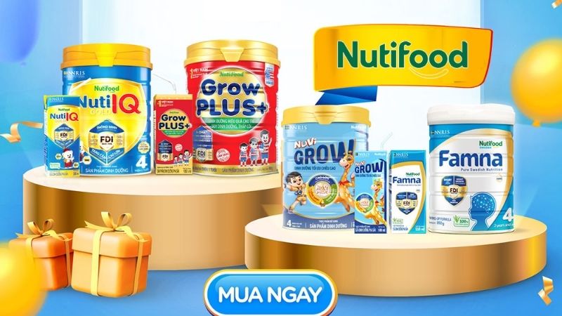 Nutifood đưa chiến lược giá cạnh tranh với đa dạng sản phẩm