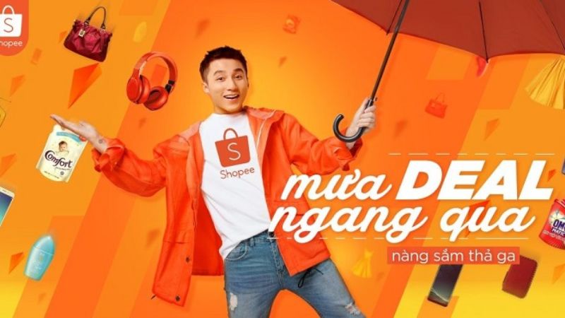 Shopee là một trong những thương mại điện tử tiên phong áp dụng Influencer Marketing tại Việt Nam