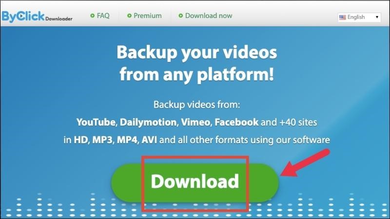 Download để tải byclickdownloader về máy tính