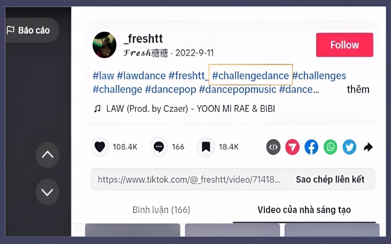 Hashtag #DanceChallenge