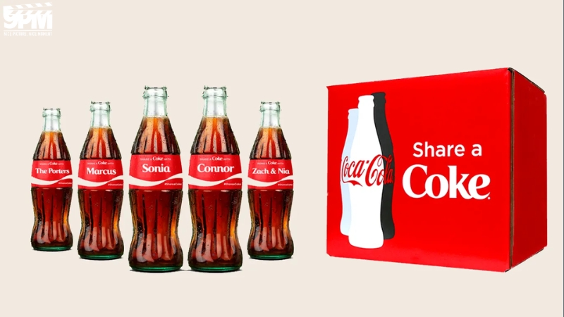 Chiến dịch "Share a Coke" của Coca-Cola ra mắt lần đầu vào năm 2011 tại Úc