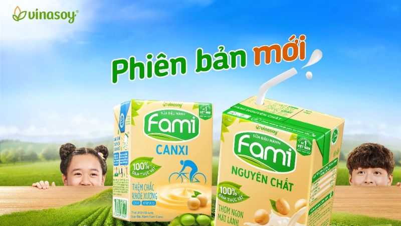 Fami (Vinasoy) là biểu tượng lớn trong ngành thực phẩm