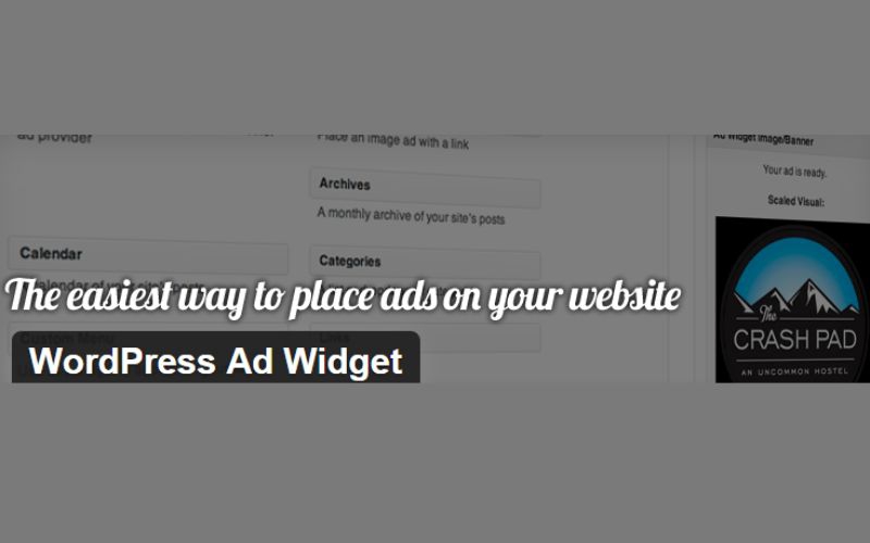 Plugin miễn phí WordPress Ad Widget