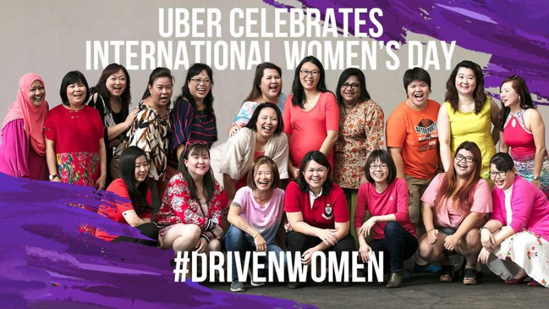 Uber đã ra mắt chiến dịch #DrivenWoman đầy ý nghĩa