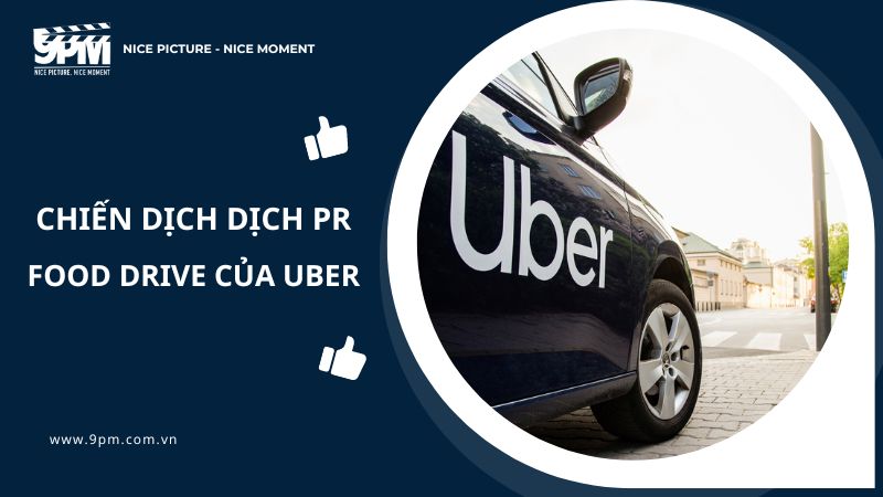 chiến dịch dịch pr food drive của uber