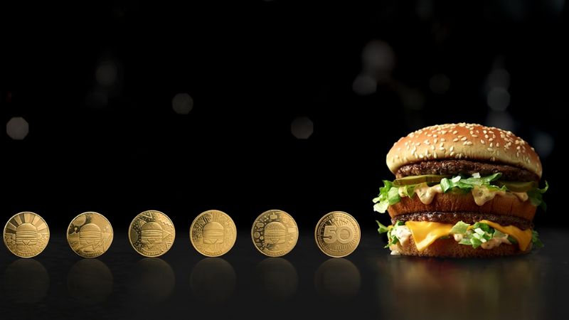 McDonald's đã tung ra chiến dịch "Big Mac 50" độc đáo