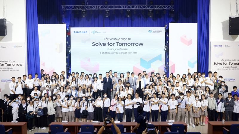 Samsung đánh dấu sự kiện quan trọng với chiến dịch "Samsung Solve for Tomorrow"