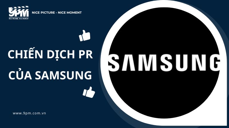 chiến dịch pr của samsung