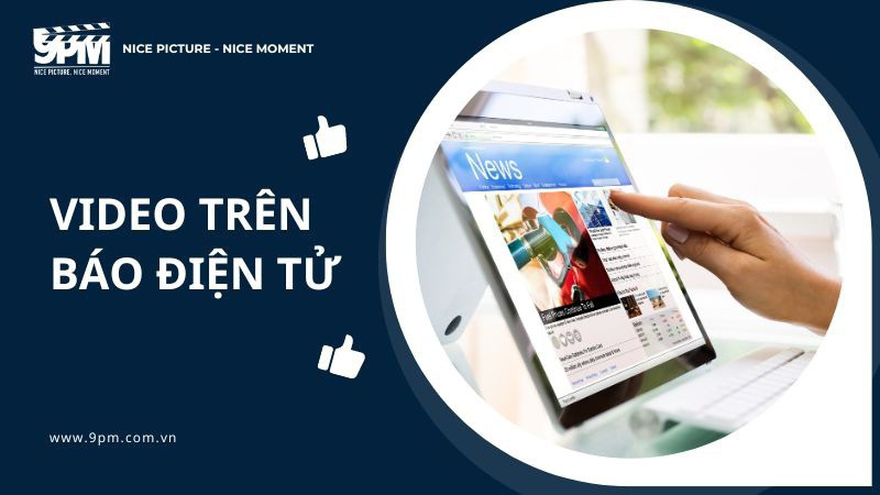 quảng cáo video trên báo điện tử