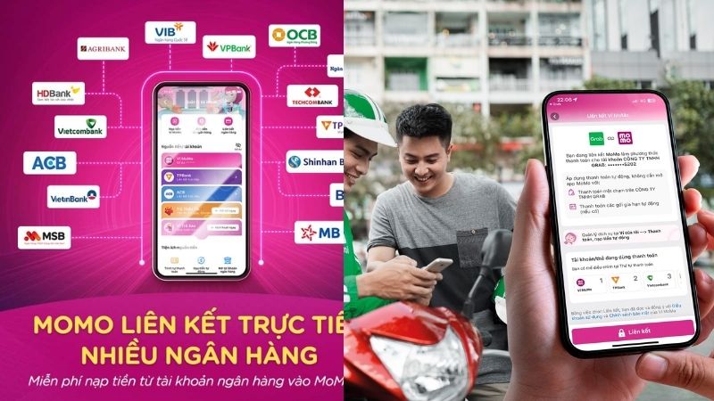 Momo hợp tác với nhiều đối tác 