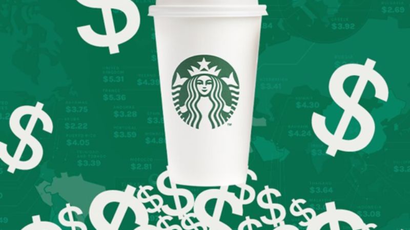 Starbucks đã định vị thương hiệu ở phân khúc cao cấp