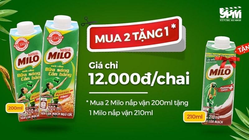 Chiến lược giá của Milo thật sự đa dạng và cạnh tranh