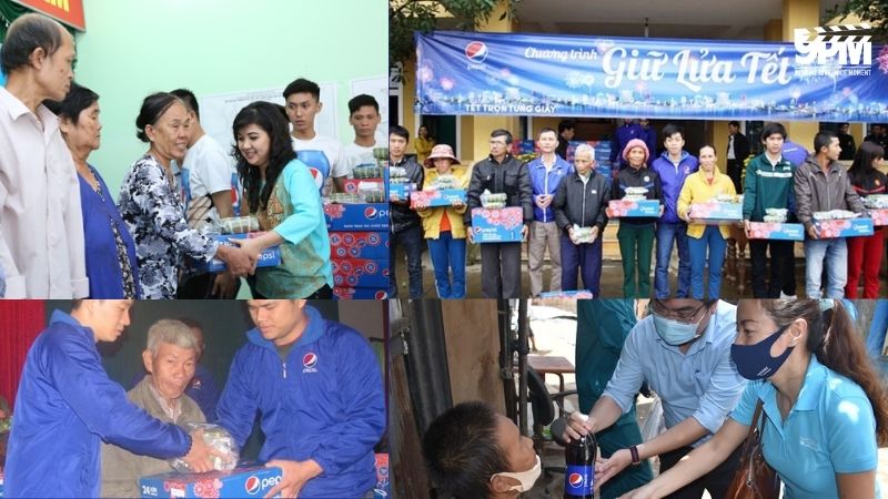 Sự kiện mang lại giá trị thiết thực cho cộng đồng của Pepsi