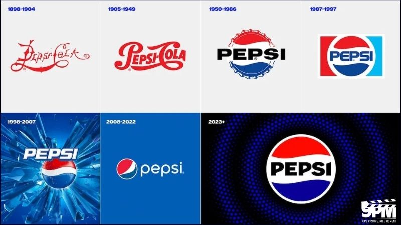 Pepsi luôn đổi mới hình ảnh thương hiệu qua các giai đoạn trong cuộc sống