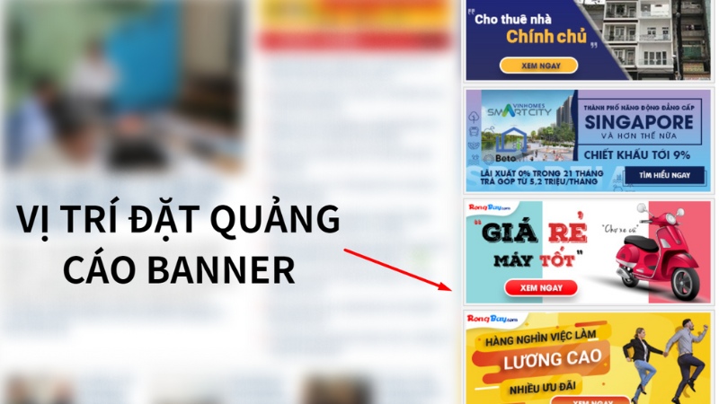 Quảng cáo TVC online (Google Ads, banner quảng cáo,...)