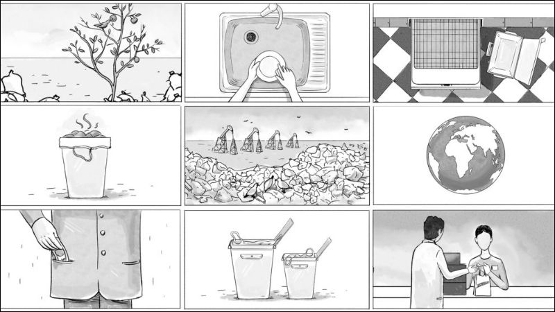 Storyboard, nói một cách dễ hiểu, chính là bản vẽ phác thảo kịch bản video dưới dạng hình ảnh